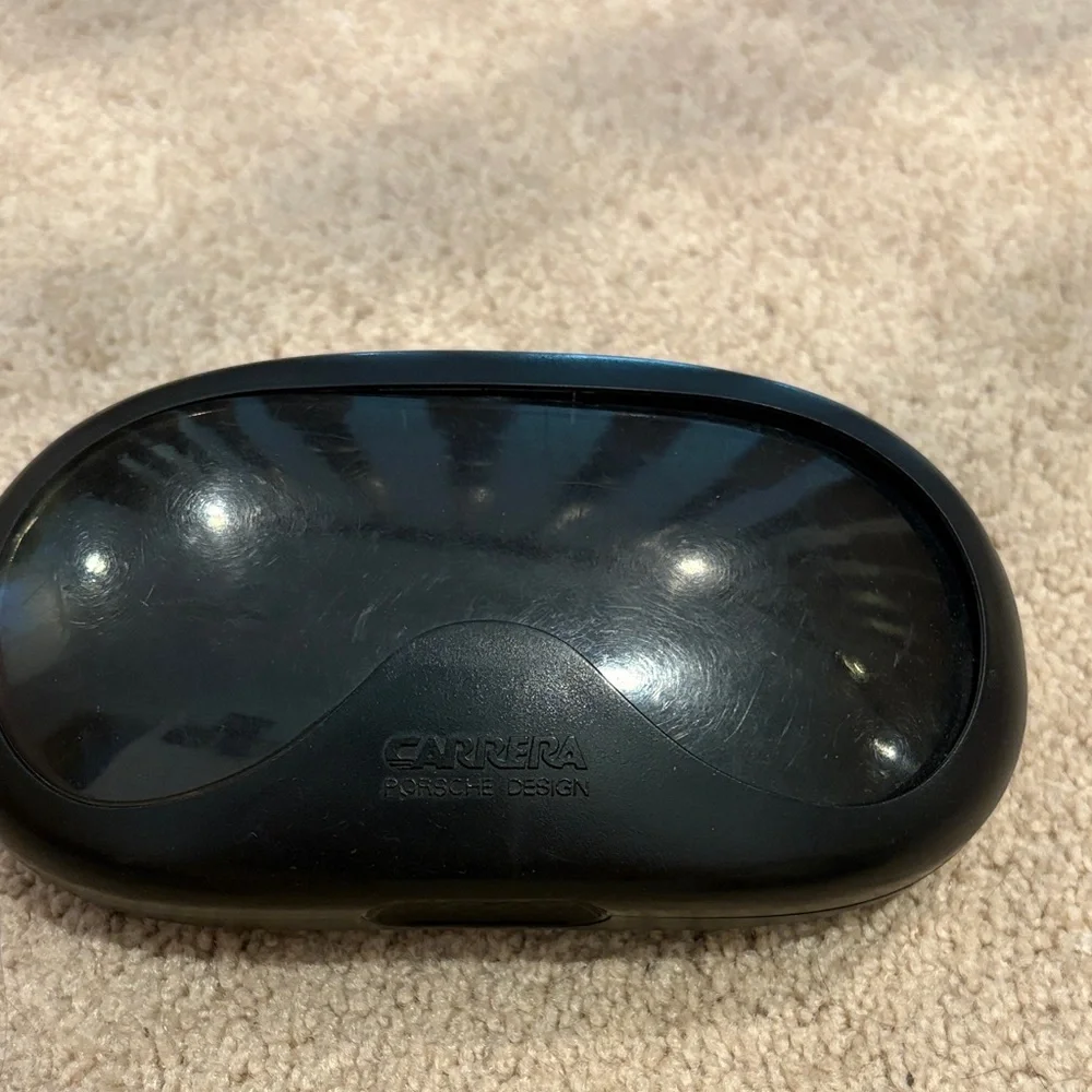 Porsche Design by Carrera Black Aviator Sunglasses Vintage